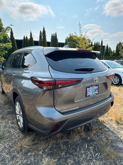2026 Toyota Highlander Hybrid Limited