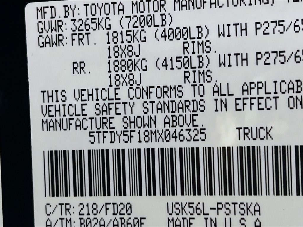 2021 Toyota Tundra SR5
