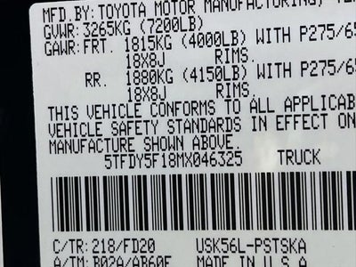 2021 Toyota Tundra SR5