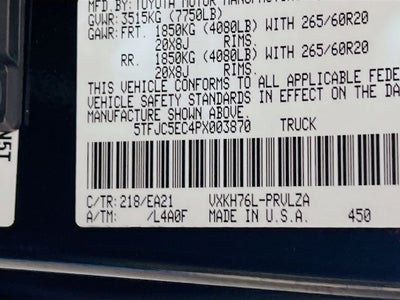 2023 Toyota Tundra Hybrid Limited