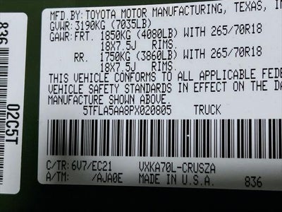 2023 Toyota Tundra SR5