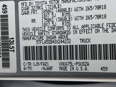 2025 Toyota Tundra SR5