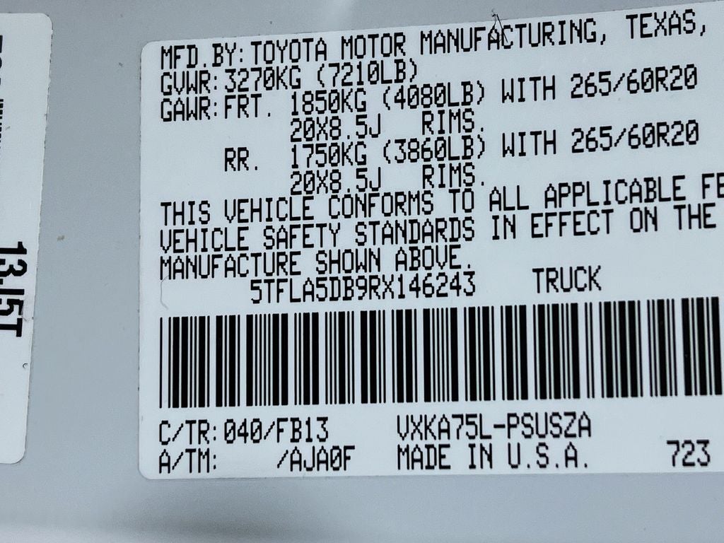 2024 Toyota Tundra SR5