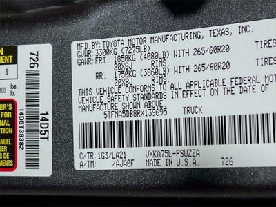 2024 Toyota Tundra Platinum