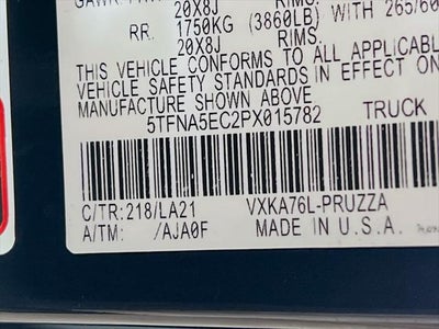 2023 Toyota Tundra Platinum