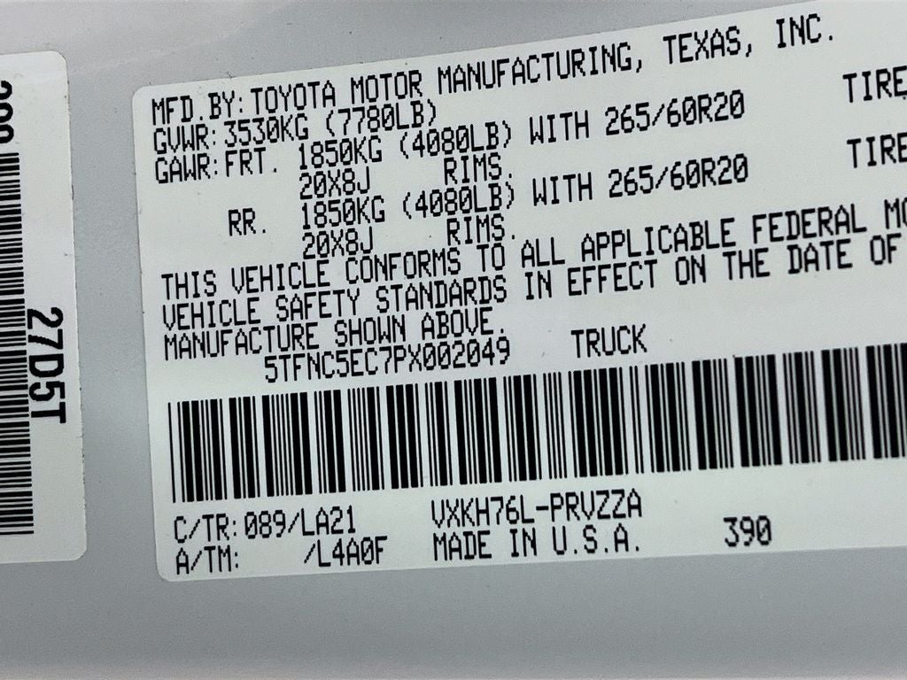 2023 Toyota Tundra Hybrid Platinum