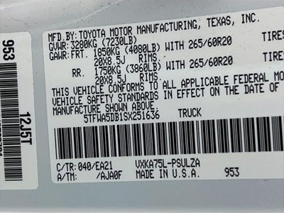 2025 Toyota Tundra Limited