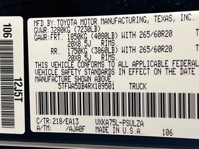 2024 Toyota Tundra Limited