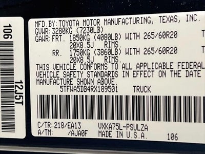 2024 Toyota Tundra Limited