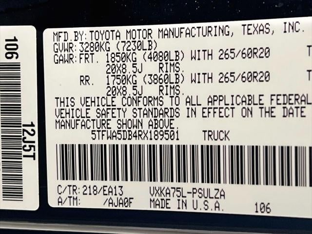2024 Toyota Tundra Limited