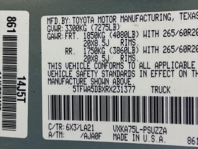 2024 Toyota Tundra Platinum