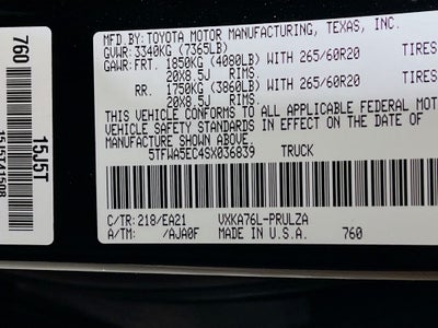 2025 Toyota Tundra Limited