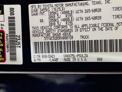 2024 Toyota Tundra Hybrid Limited