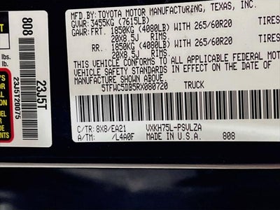 2024 Toyota Tundra Hybrid Limited