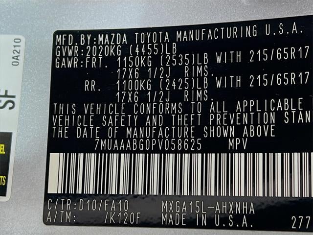 2023 Toyota Corolla Cross L