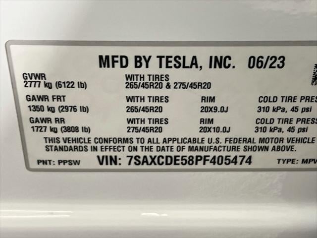 2023 Tesla Model X Standard Range