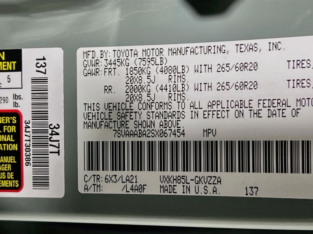2025 Toyota Sequoia Platinum