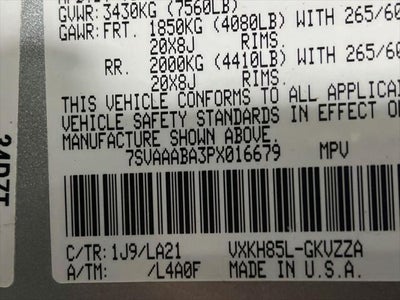 2023 Toyota Sequoia Platinum