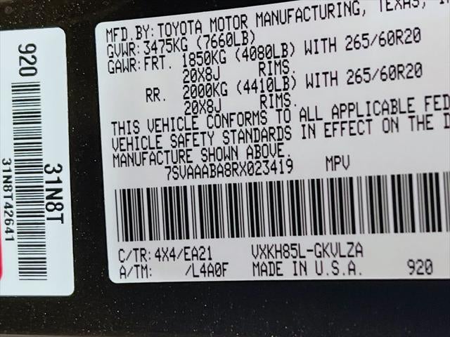 2024 Toyota Sequoia Limited