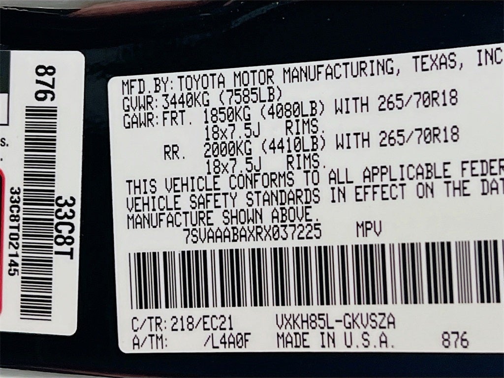 2024 Toyota Sequoia SR5