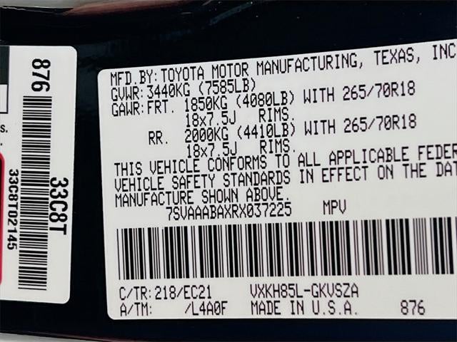 2024 Toyota Sequoia SR5