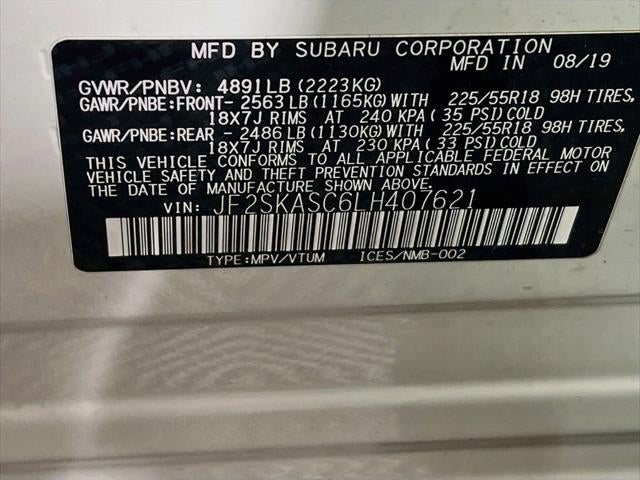 2020 Subaru Forester Limited