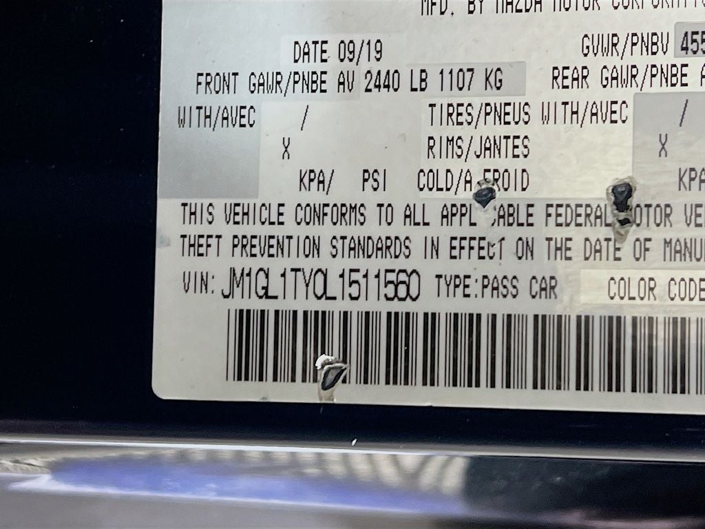 2020 Mazda Mazda6 Grand Touring