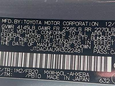 2024 Toyota Prius LE