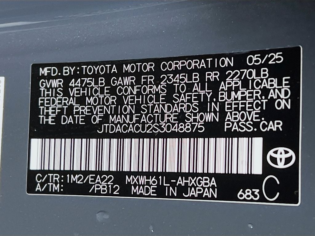 2025 Toyota Prius Plug-In Hybrid XSE