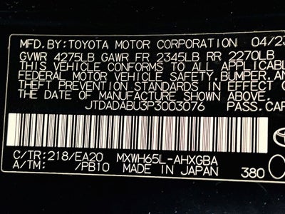 2023 Toyota Prius XLE