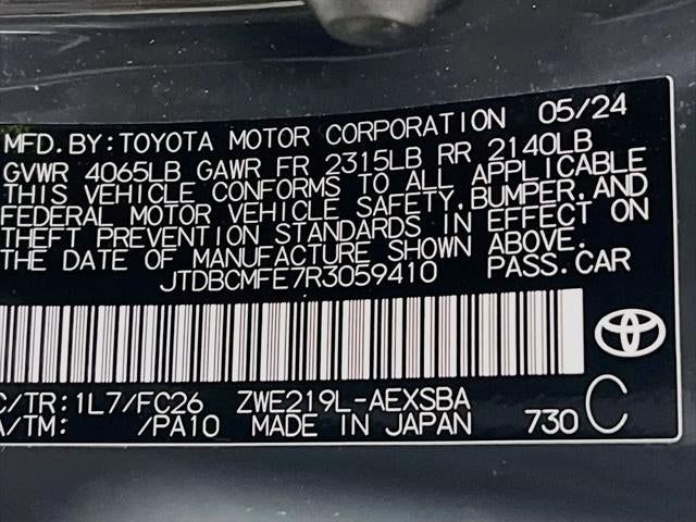 2024 Toyota Corolla Hybrid SE
