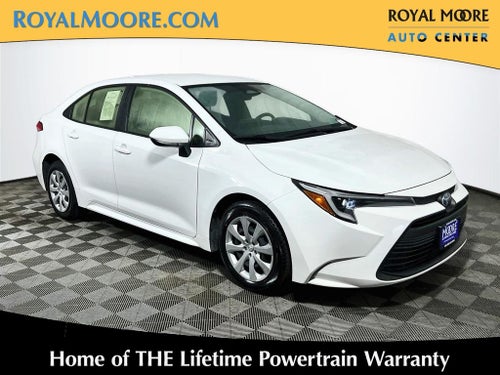 2025 Toyota Corolla Hybrid LE