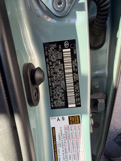 2016 Toyota Prius Two