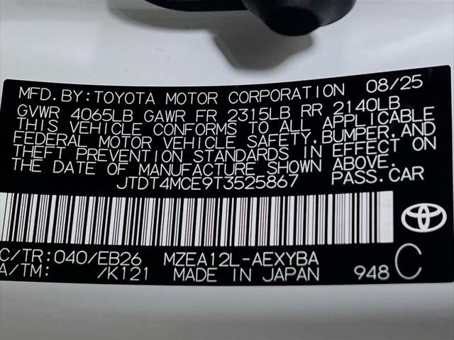 2026 Toyota Corolla XSE