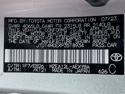 2023 Toyota Corolla XSE