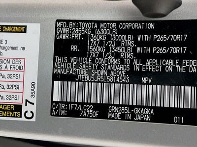 2020 Toyota 4Runner TRD Off-Road Premium