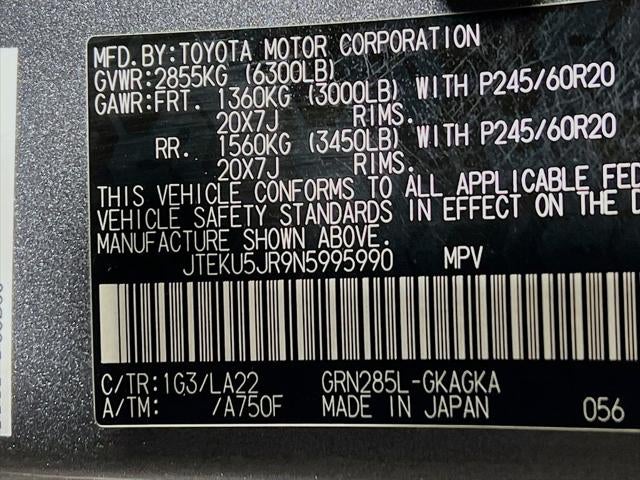 2022 Toyota 4Runner Limited