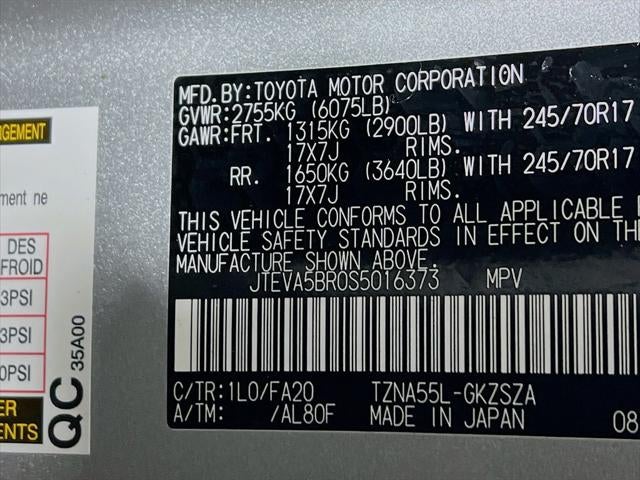 2025 Toyota 4Runner SR5