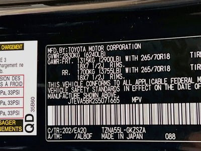 2025 Toyota 4Runner TRD Off-Road Premium
