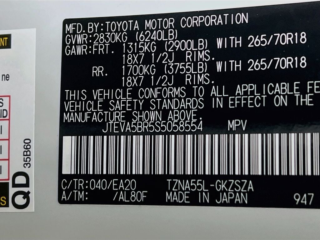 2025 Toyota 4Runner TRD Off-Road Premium
