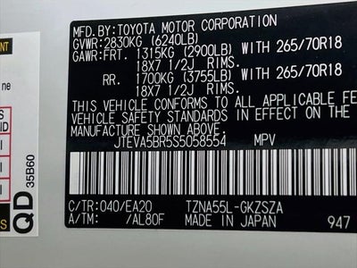2025 Toyota 4Runner TRD Off-Road Premium