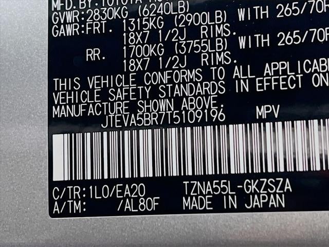 2026 Toyota 4Runner TRD Off-Road Premium
