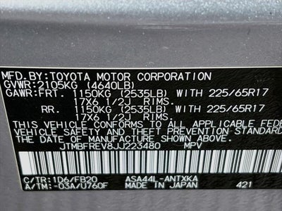 2018 Toyota RAV4 LE