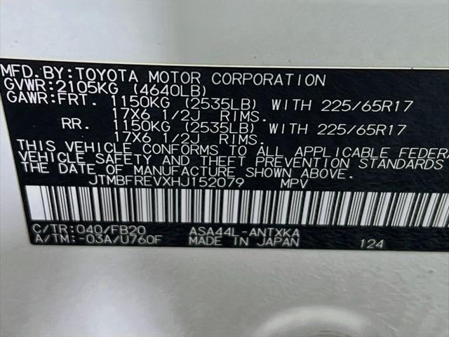 2017 Toyota RAV4 LE