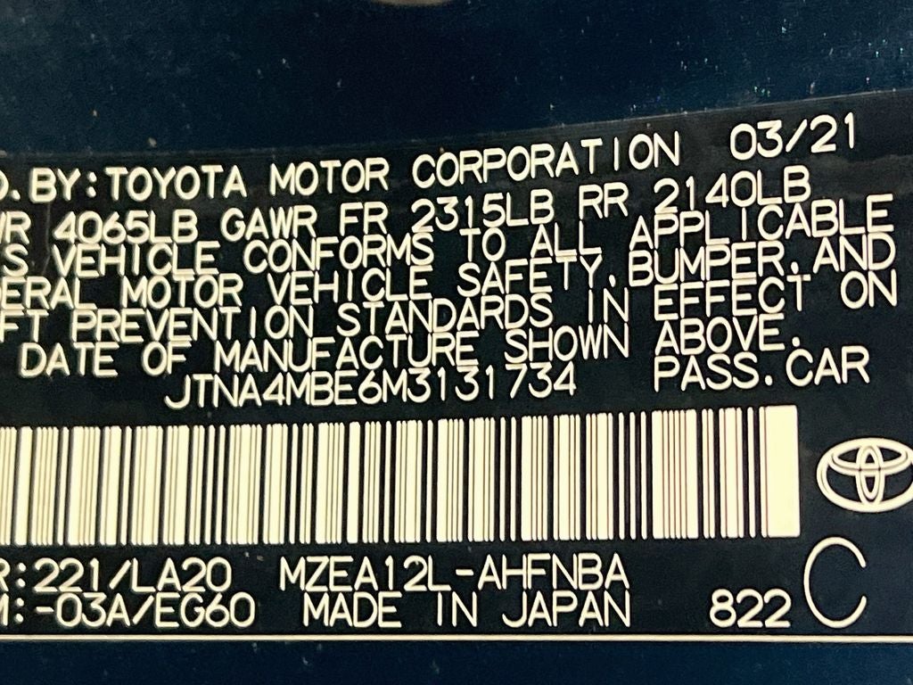 2021 Toyota Corolla Hatchback XSE