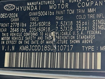 2025 Hyundai Tucson Hybrid SEL Convenience