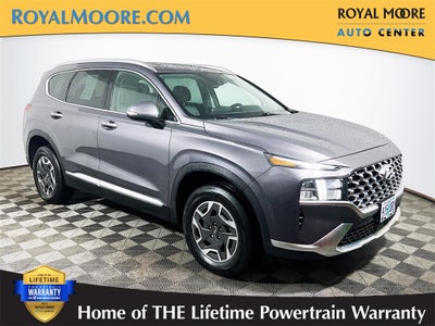 2021 Hyundai Santa Fe Hybrid Blue