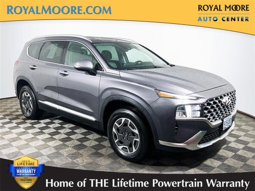 2021 Hyundai Santa Fe Hybrid Blue