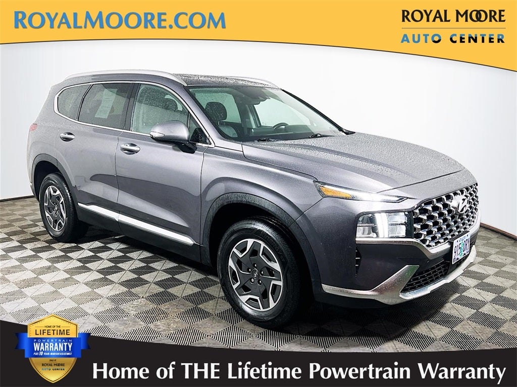 2021 Hyundai Santa Fe Hybrid Blue