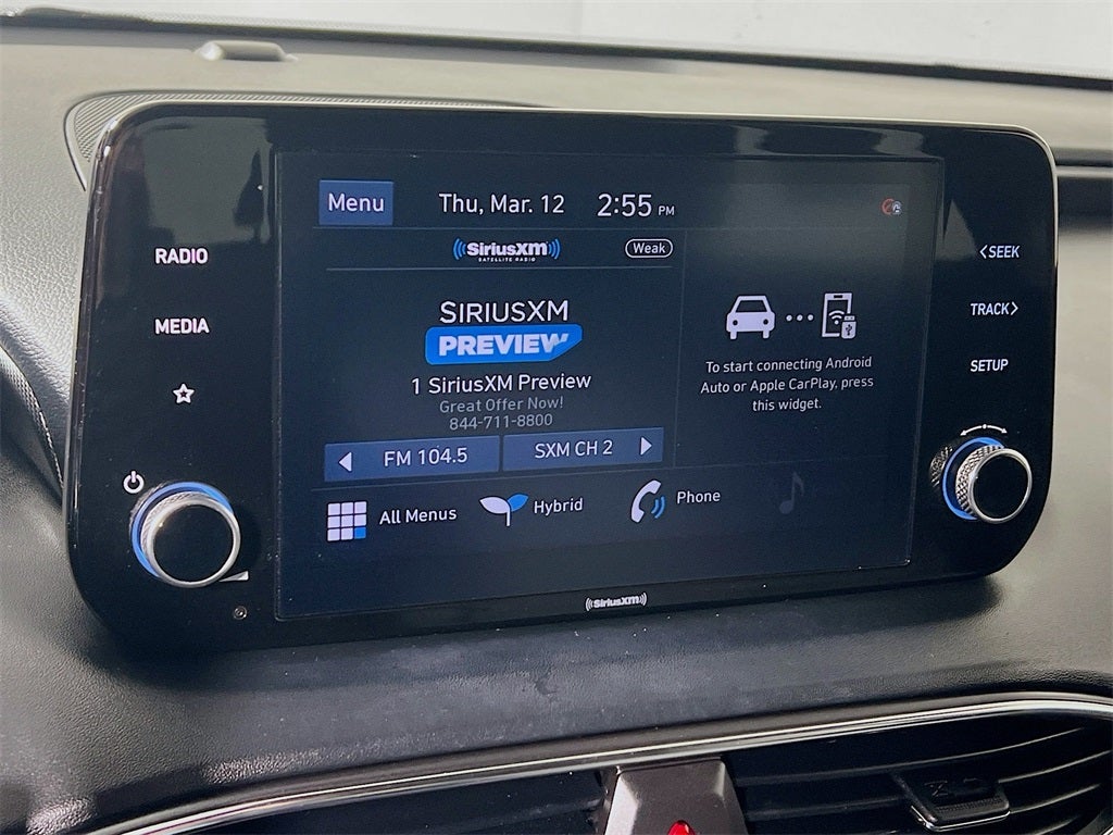 2021 Hyundai Santa Fe Hybrid Blue